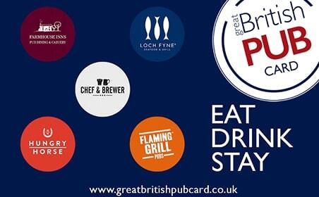 Great British Pub Gift Card (UK)